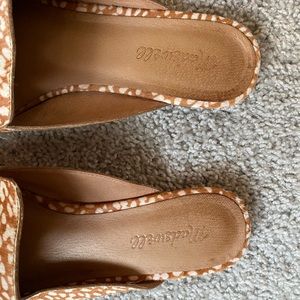 Madewell Leopard Mules